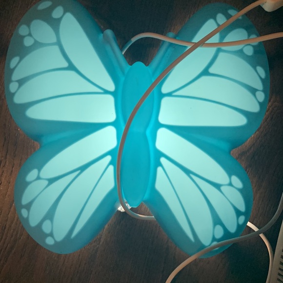 IKEA Wall Decor Ikea Butterfly Blue Wall Light Poshmark